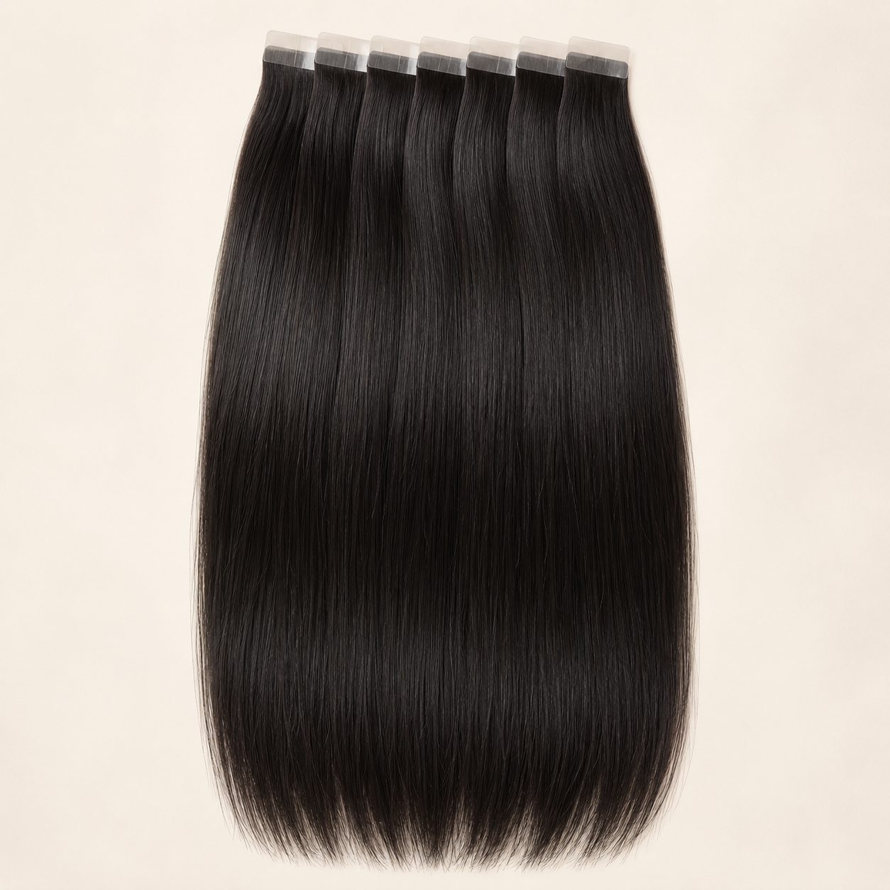 Silky Tape Extensions 40 cm – Natural Black
