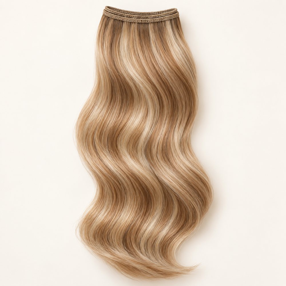 Volume Weft Extensions 55 cm – Honey Blonde